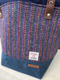 24 Days of Yarn Rainbow Harris Tweed Bags