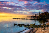 Sunset Over The James